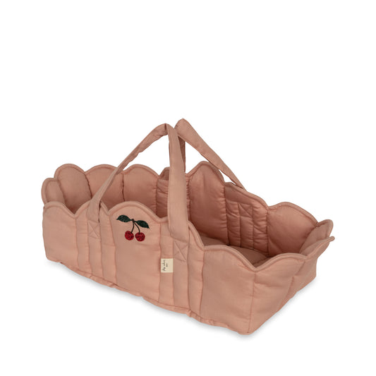 Konges Slojd Konges Sløjd Poppen Draagmand Doll Lift - Mahogany Rose - Decomusy