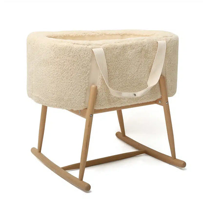 Charlie Crane KUKO Moses Basket - Fur Milk