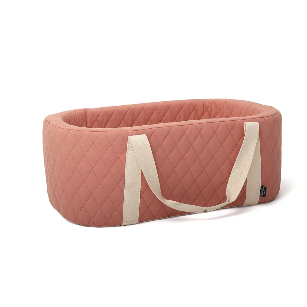 Charlie Crane KUKO Moses Basket - Bois de Rose