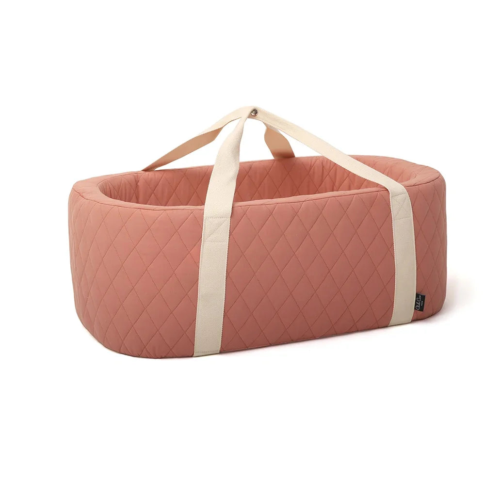 Charlie Crane KUKO Moses Basket - Bois de Rose