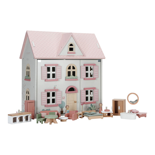 Little Dutch Little Dutch Houten Poppenhuis Medium FSC - Decomusy