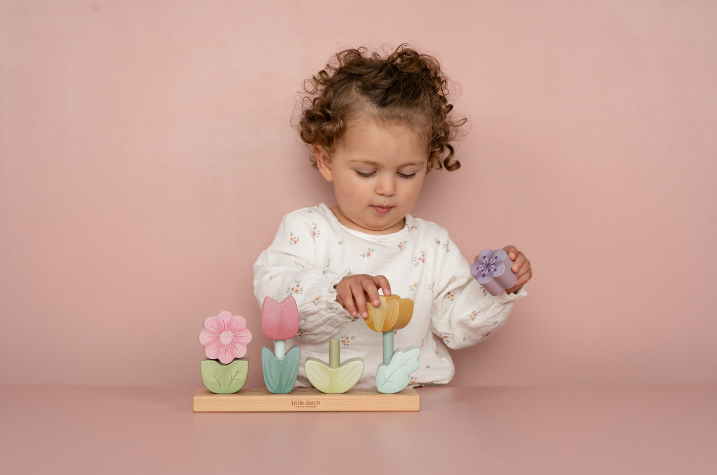 Little Dutch Little Dutch Stapelaar Bloemen - Fairy Garden FSC - Decomusy