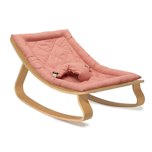Charlie Crane Wipstoeltje LEVO Beukenhout Bois de Rose
