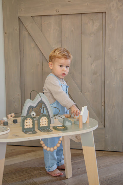 Label Label Label Label Activiteitentafel - Olive Green - Decomusy