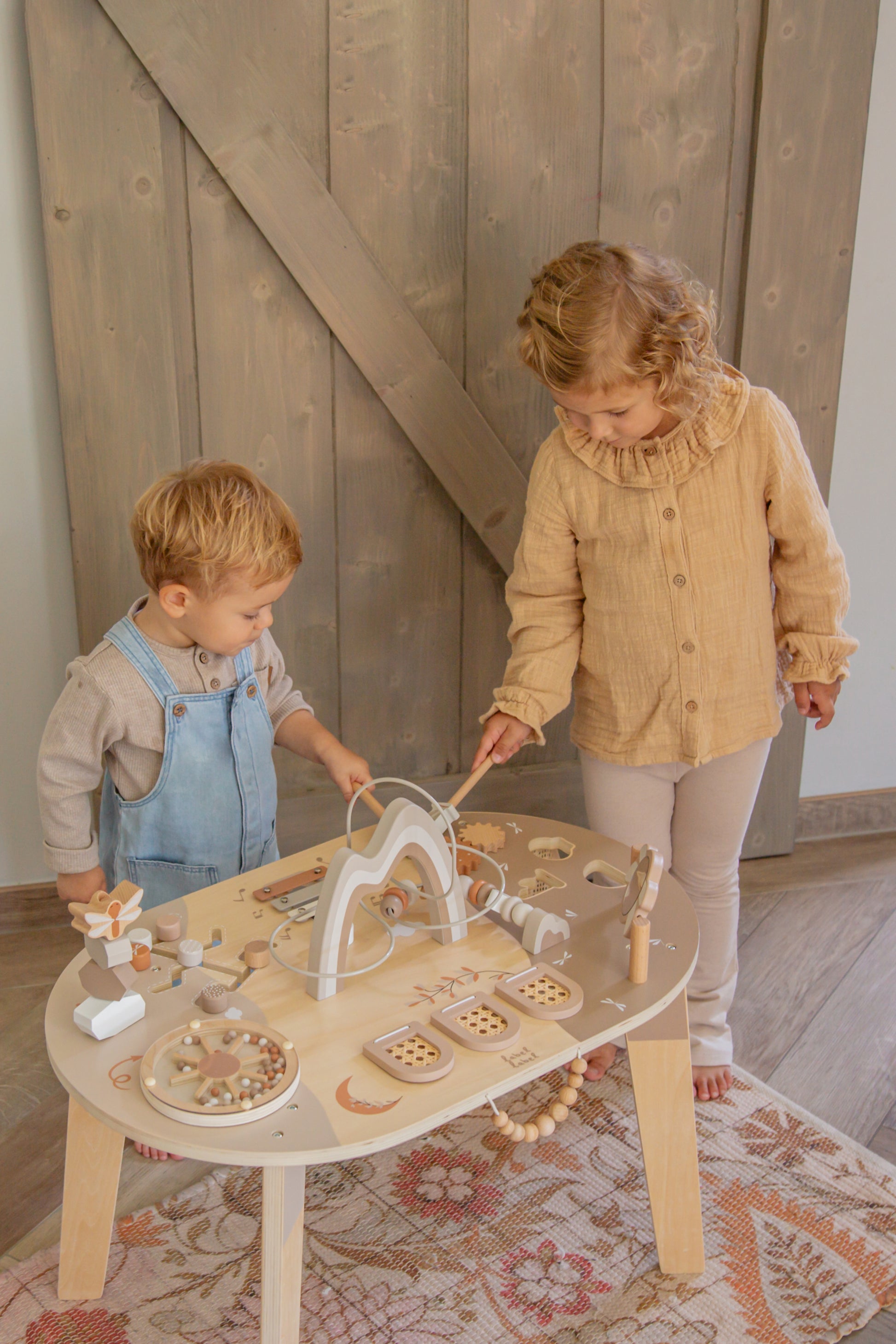 Label Label Label Label Activiteitentafel - Nougat - Decomusy
