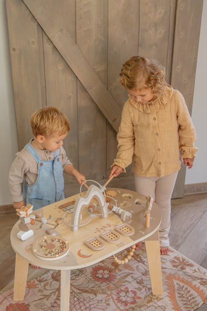 Label Label Label Label Activiteitentafel - Nougat - Decomusy