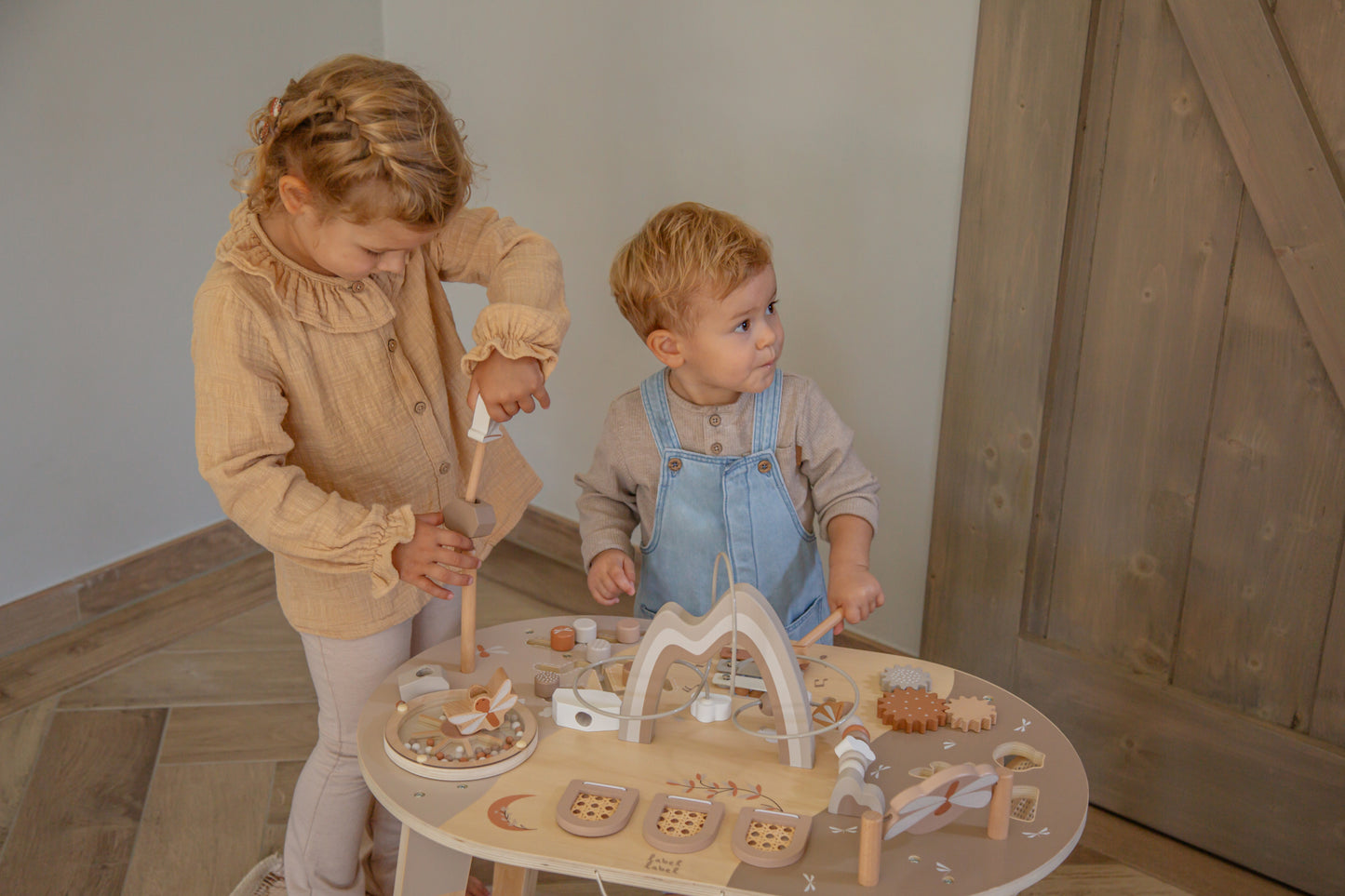 Label Label Label Label Activiteitentafel - Nougat - Decomusy