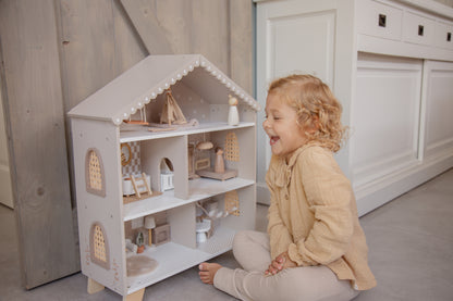 Label Label Label Label Doll House - Poppenhuis - Nougat - Decomusy