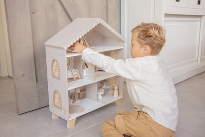Label Label Label Label Doll House - Poppenhuis - Nougat - Decomusy