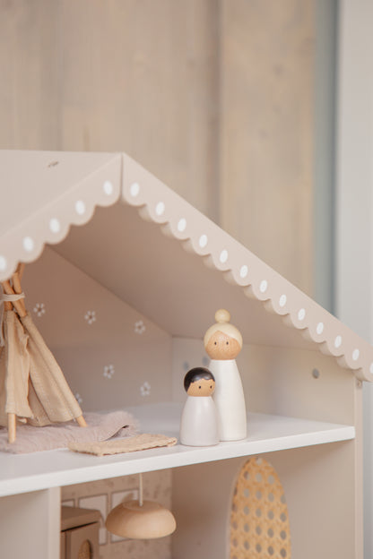 Label Label Label Label Doll House - Poppenhuis - Nougat - Decomusy