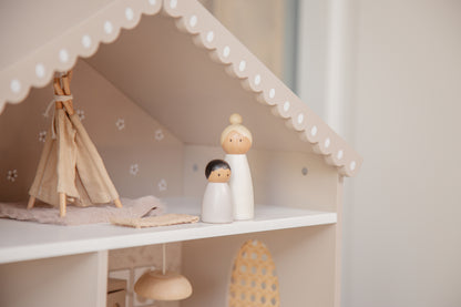 Label Label Label Label Doll House - Poppenhuis - Nougat - Decomusy
