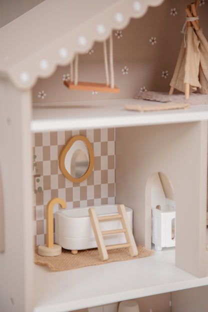 Label Label Label Label Doll House - Poppenhuis - Nougat - Decomusy