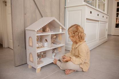 Label Label Label Label Doll House - Poppenhuis - Nougat - Decomusy