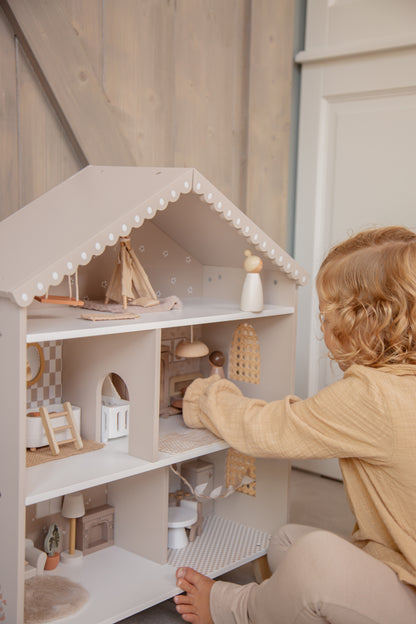 Label Label Label Label Doll House - Poppenhuis - Nougat - Decomusy