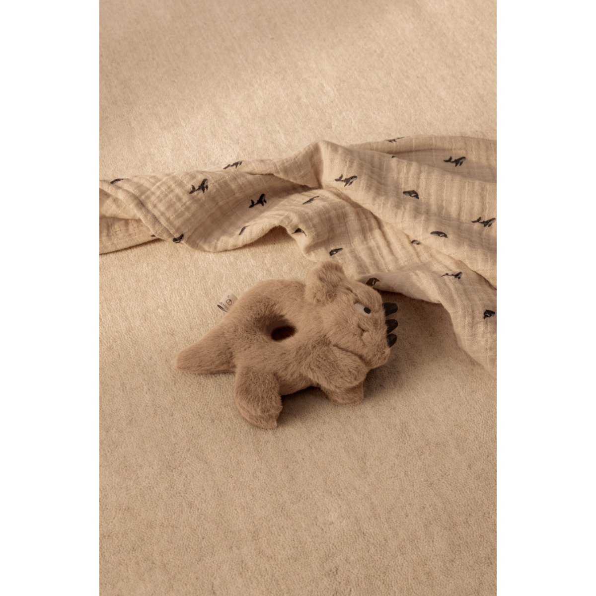 Liewood Liewood Lewis Muslin Cloth Hydrofiele Doek 2-Pack - Mini whale / Sandy - Decomusy
