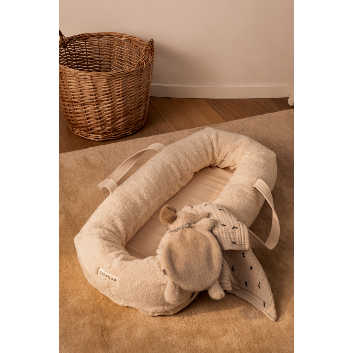 Liewood Liewood Lewis Muslin Cloth Hydrofiele Doek 2-Pack - Mini whale / Sandy - Decomusy