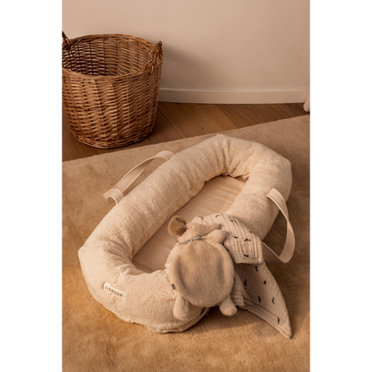 Liewood Liewood Lewis Muslin Cloth Hydrofiele Doek 2-Pack - Mini whale / Sandy - Decomusy