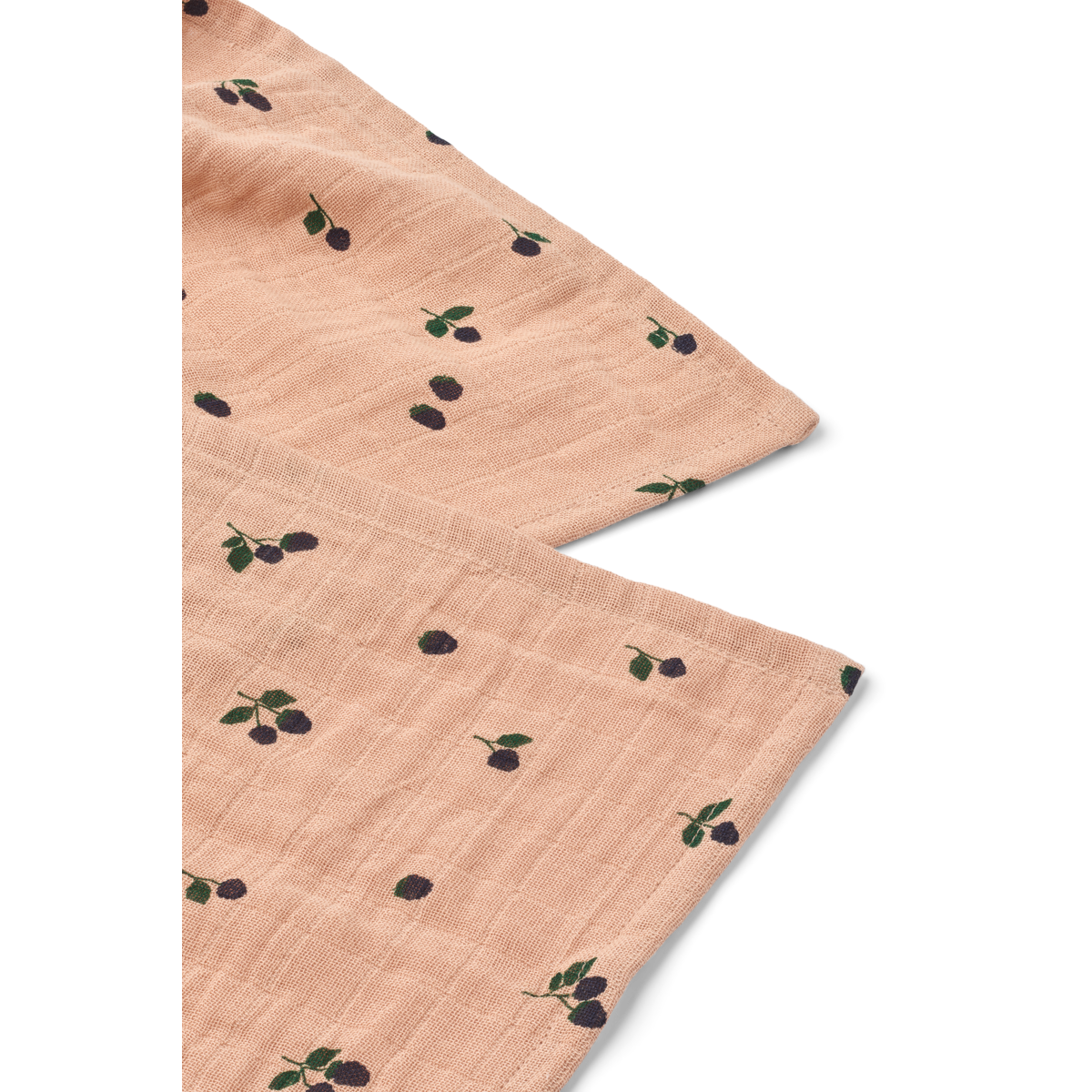 Liewood Liewood Lewis Muslin Cloth Hydrofiele Doek 2-Pack - Mini Berry / Pale tuscany - Decomusy