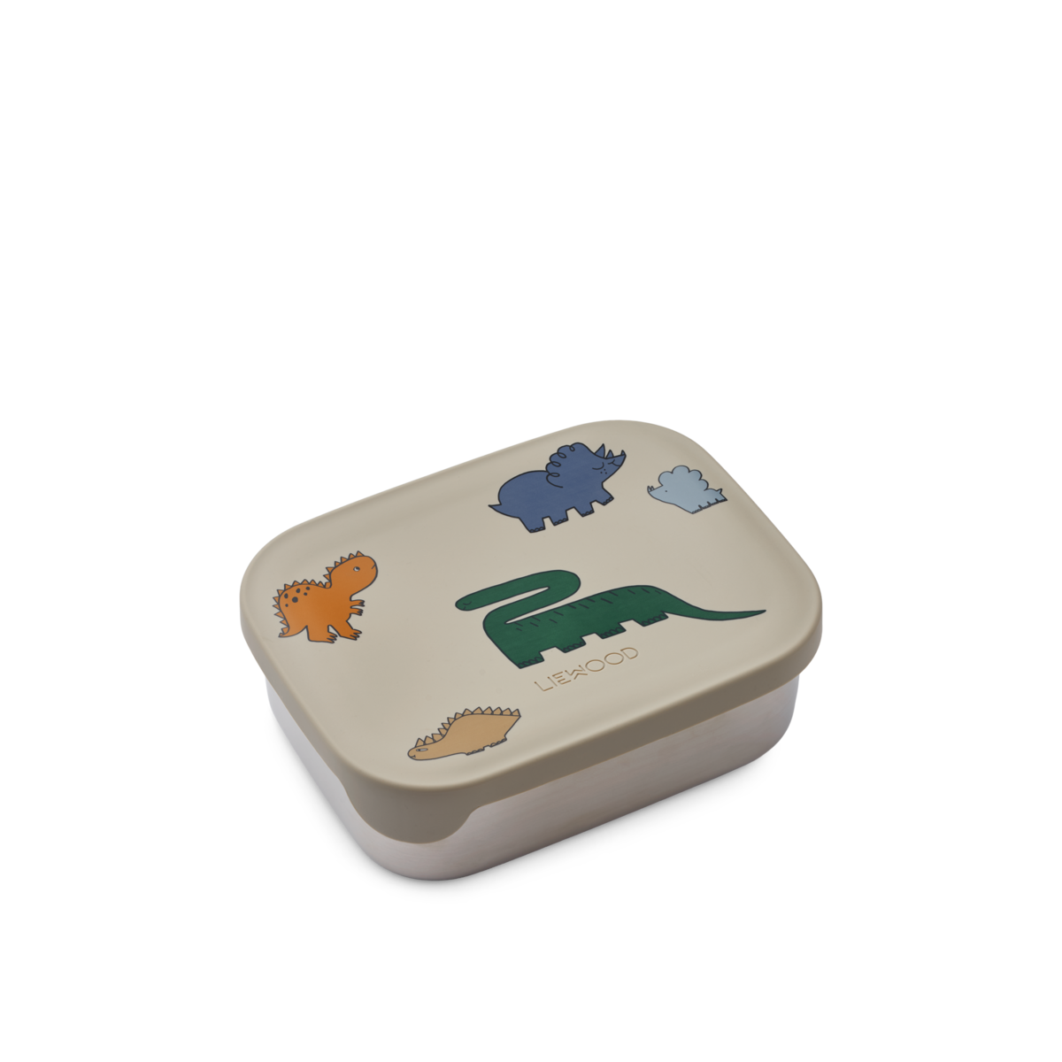 Liewood Liewood Arthur Lunchbox - Dinosaurs / Mist - Decomusy