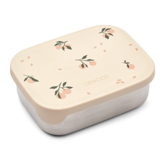 Liewood Liewood Arthur Lunchbox - Peach / Sea shell mix - Decomusy