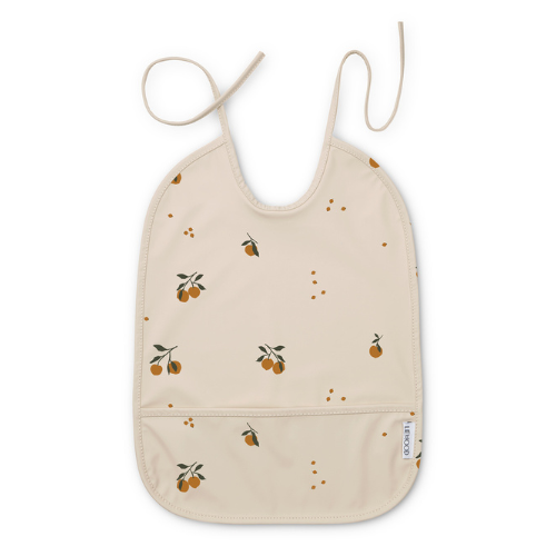 Liewood Liewood Lai Bib - Peach / Sandy - Decomusy