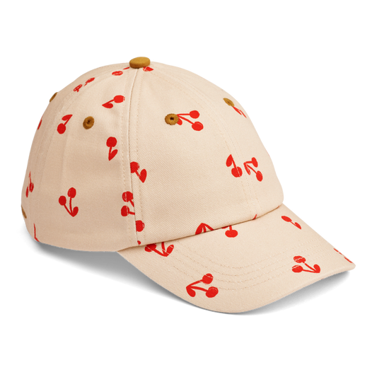 Liewood Liewood Danny Cap Pet - Cherries / Apple blossom - Decomusy