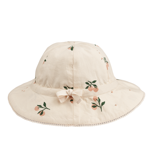 Liewood Liewood Bucket Hat - Katoenen Zonnehoedje Norene - Peach / Sea shell - Decomusy