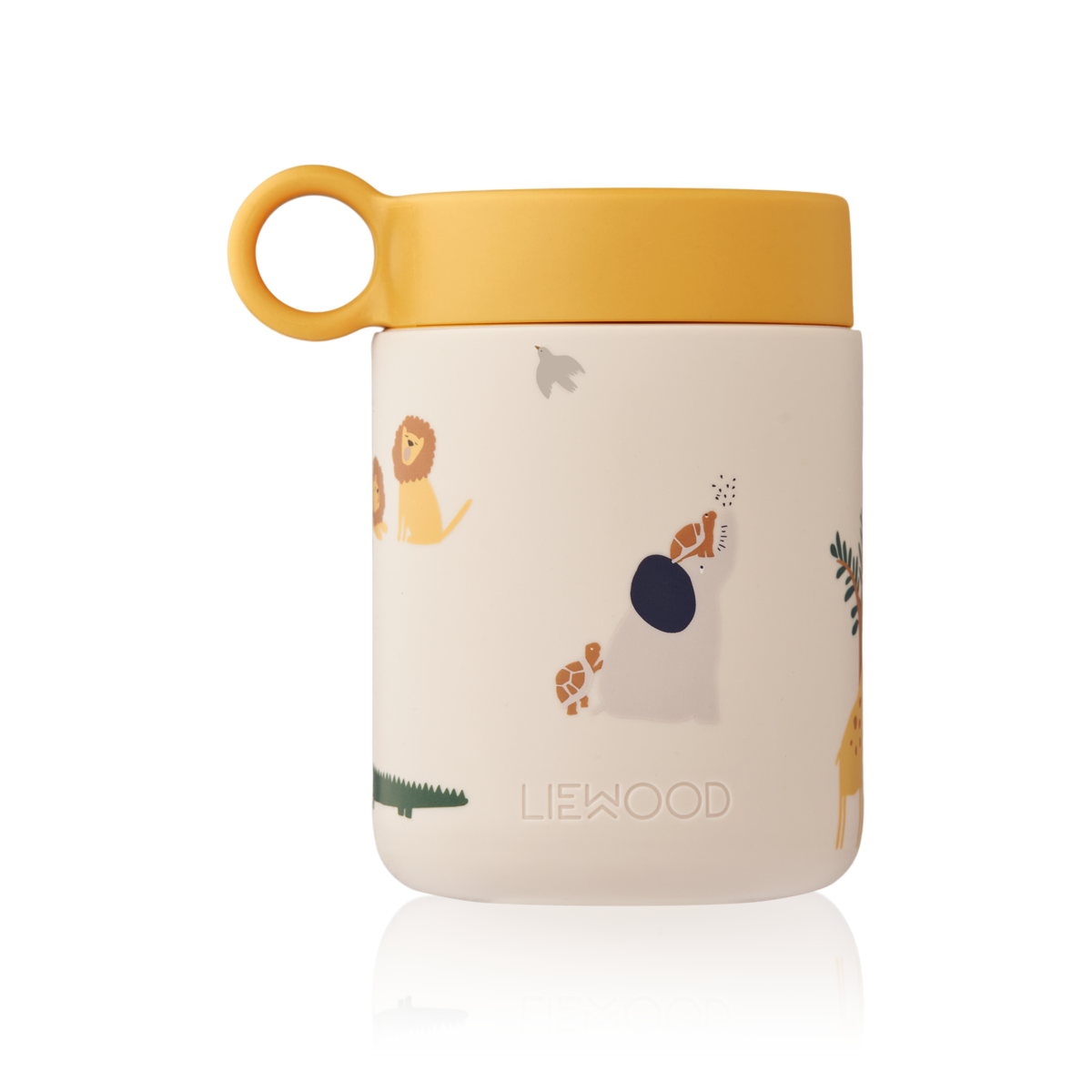 Liewood Liewood Kian Printed Food Jar Thermos - All together / Sandy - Decomusy
