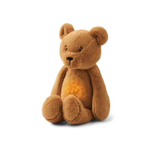 Liewood Liewood Hattie Bear Humming Teddy - Golden Caramel - Decomusy