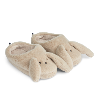 Liewood Liewood Aviaja Rabbit Slippers Pantoffels - Mist - Decomusy