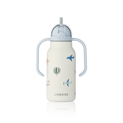 Liewood Liewood Kimmie Bottle Kinderdrinkfles - 250ml - Aviator / Ecru - Decomusy