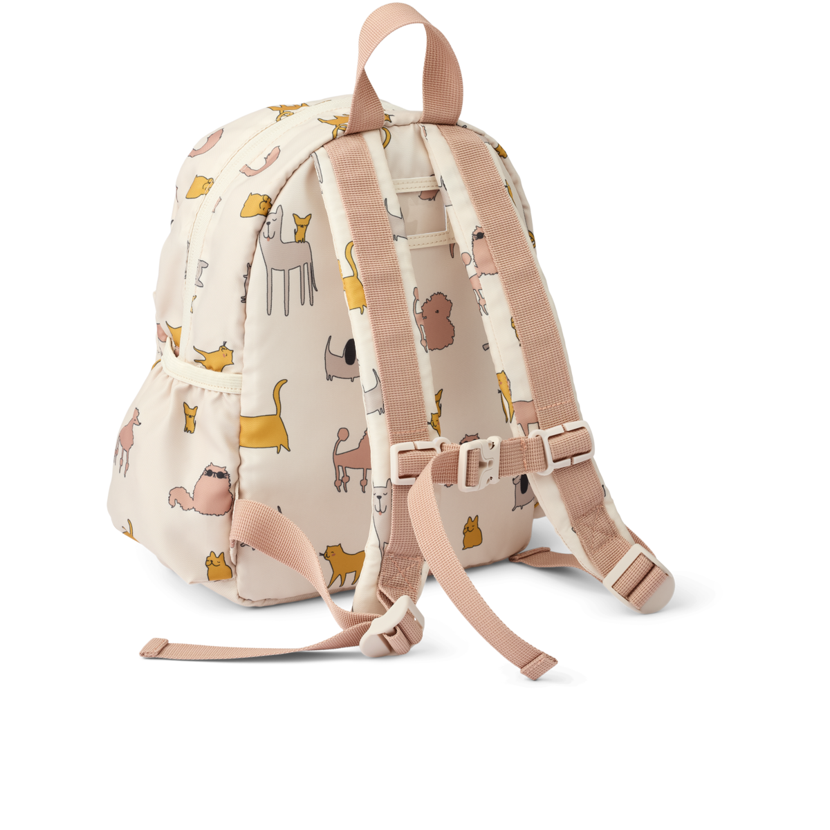 Liewood Liewood Andreas Backpack - Peuterrugzak - Cats and Dogs / Sandy - Decomusy