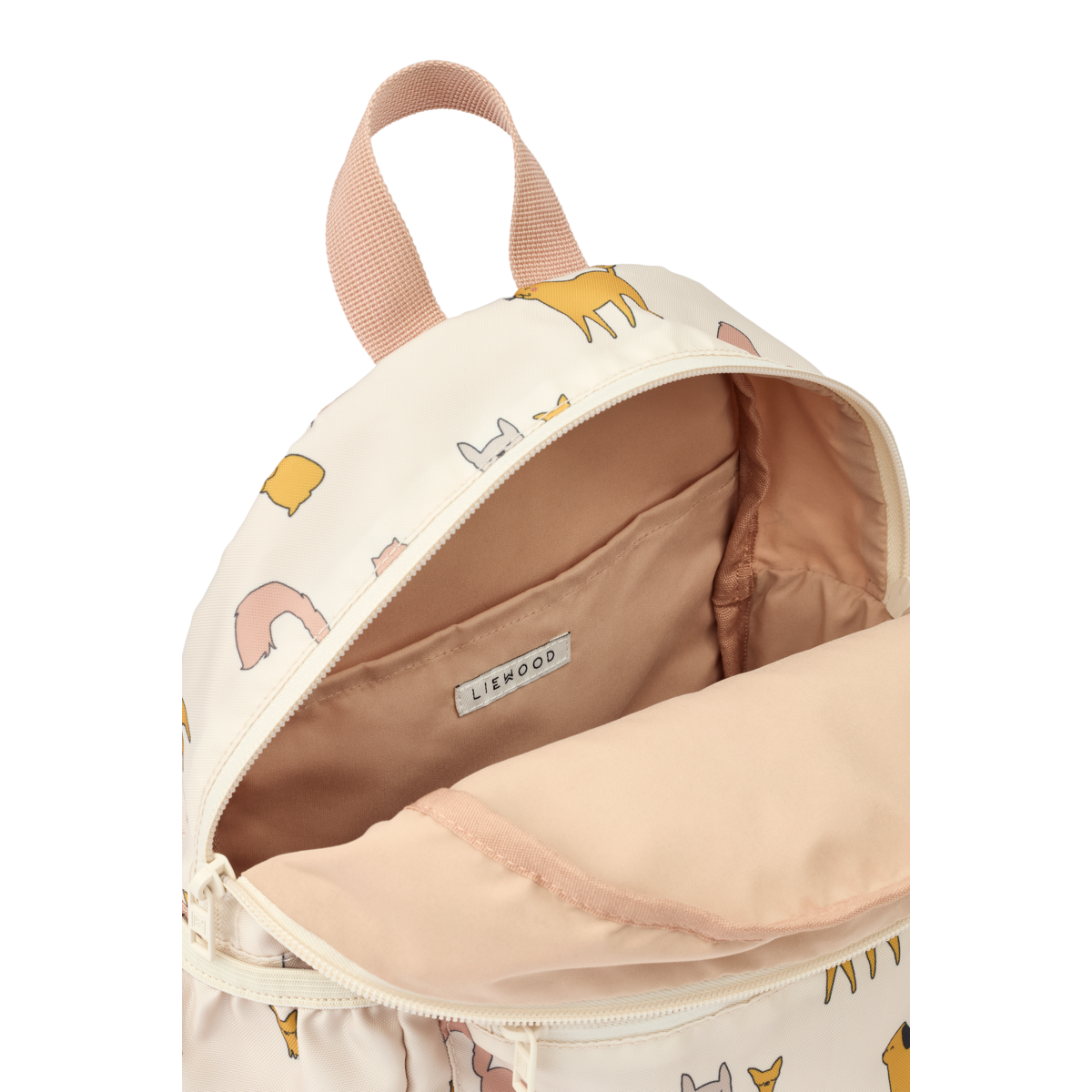 Liewood Liewood Andreas Backpack - Peuterrugzak - Cats and Dogs / Sandy - Decomusy