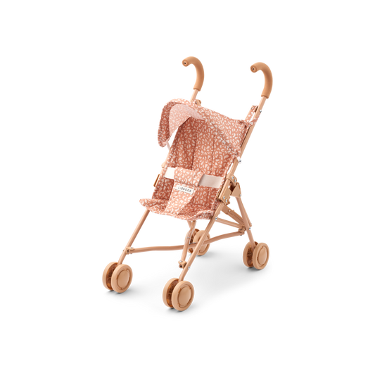 Liewood Liewood Elsie Poppenwagen - Mini leo / Tuscany rose - Decomusy