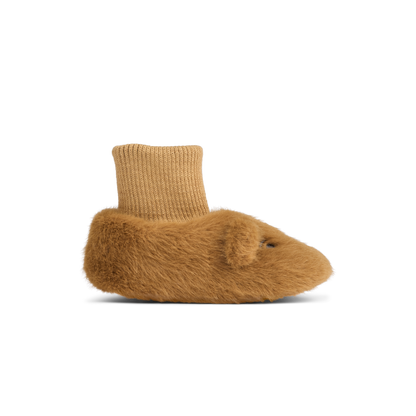 Liewood Liewood Beth Bear Plush Slipper Golden caramel - Decomusy