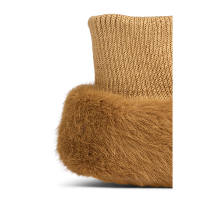 Liewood Liewood Beth Bear Plush Slipper Golden caramel - Decomusy