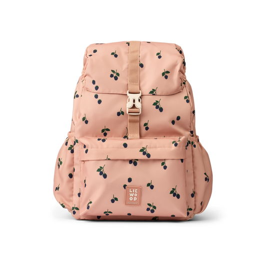 Liewood Liewood Johnny School Backpack Schoolrugzak - Berry / Pale Tuscany - Decomusy