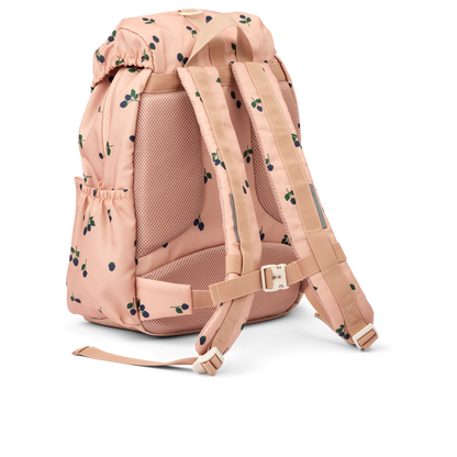 Liewood Liewood Johnny School Backpack Schoolrugzak - Berry / Pale Tuscany - Decomusy
