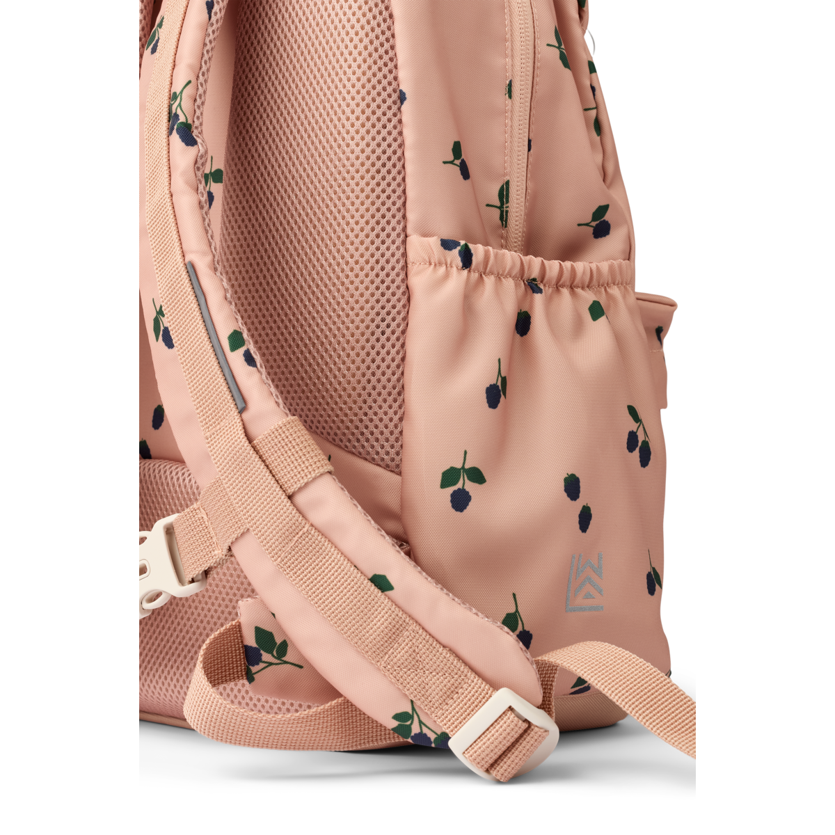 Liewood Liewood Johnny School Backpack Schoolrugzak - Berry / Pale Tuscany - Decomusy