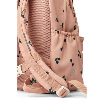 Liewood Liewood Johnny School Backpack Schoolrugzak - Berry / Pale Tuscany - Decomusy