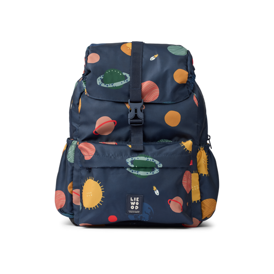 Liewood Liewood Johnny School Backpack Schoolrugzak - Universe / Classic navy - Decomusy