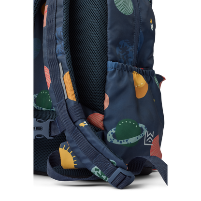 Liewood Liewood Johnny School Backpack Schoolrugzak - Universe / Classic navy - Decomusy