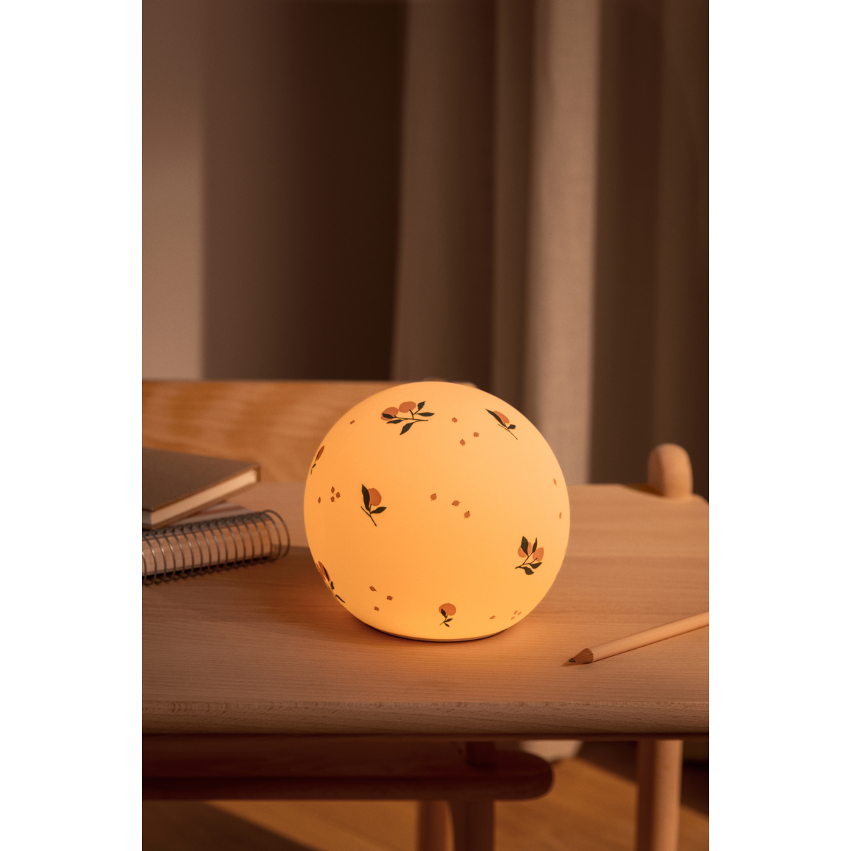 Liewood Liewood Yuki Night Light - Nachtlampje - Peach / Sea shell - Decomusy