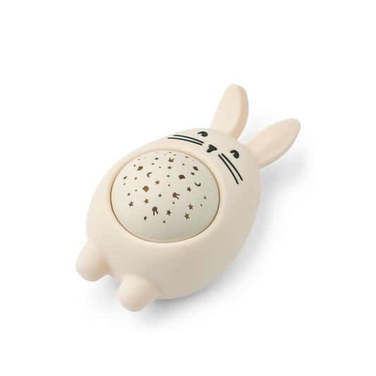 Liewood Liewood Manuel Rabbit Sound and Projector Lamp -  Sandy - Decomusy