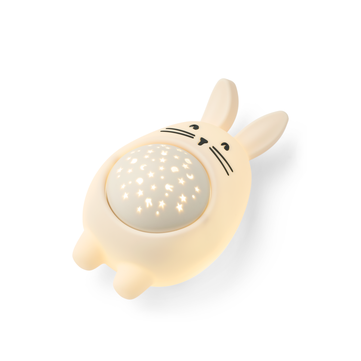Liewood Liewood Manuel Rabbit Sound and Projector Lamp -  Sandy - Decomusy