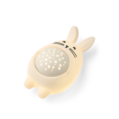 Liewood Liewood Manuel Rabbit Sound and Projector Lamp -  Sandy - Decomusy