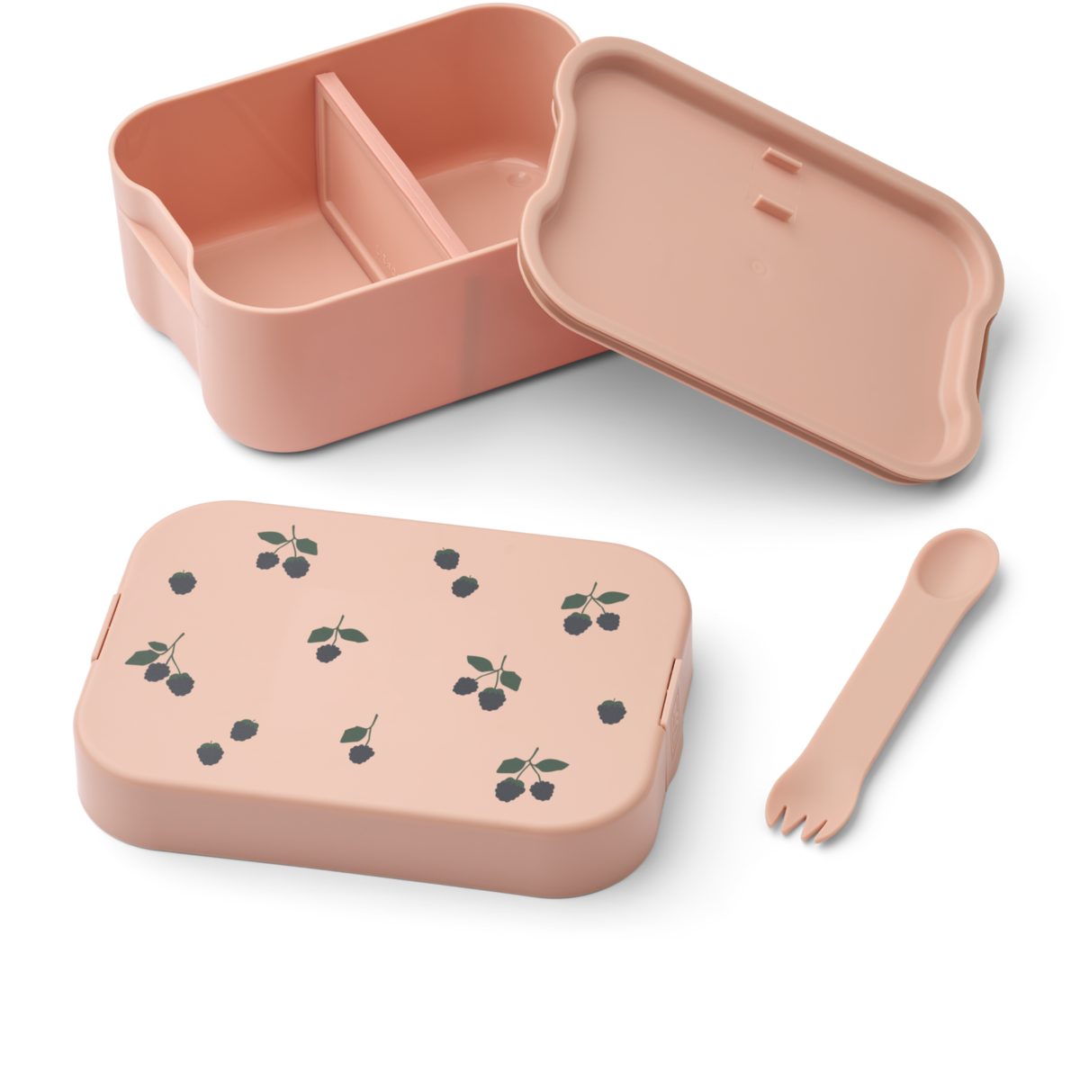 Liewood Liewood Kamil Lunchbox Brooddoos - Berry / Pale Tuscany - Decomusy