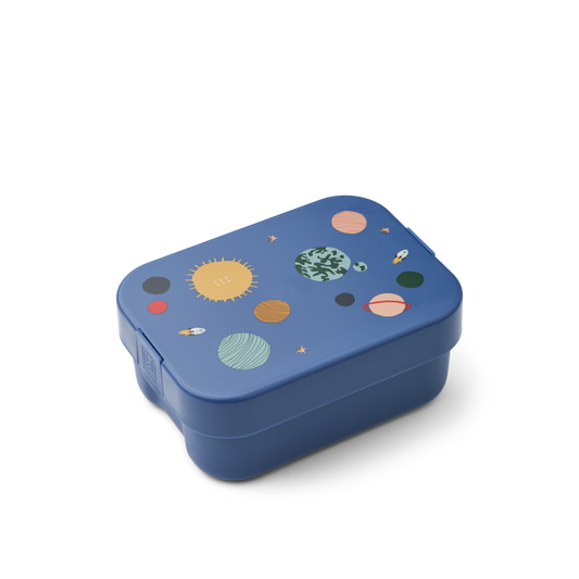 Liewood Liewood Kamil Lunchbox Brooddoos - Universe / Classic navy - Decomusy