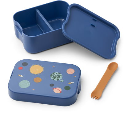 Liewood Liewood Kamil Lunchbox Brooddoos - Universe / Classic navy - Decomusy
