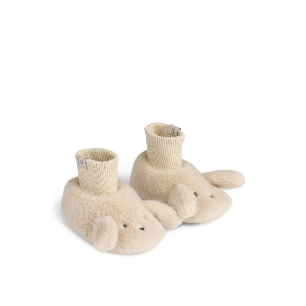 Liewood Liewood Beth Rabbit Plush Slippers - Mist - Decomusy